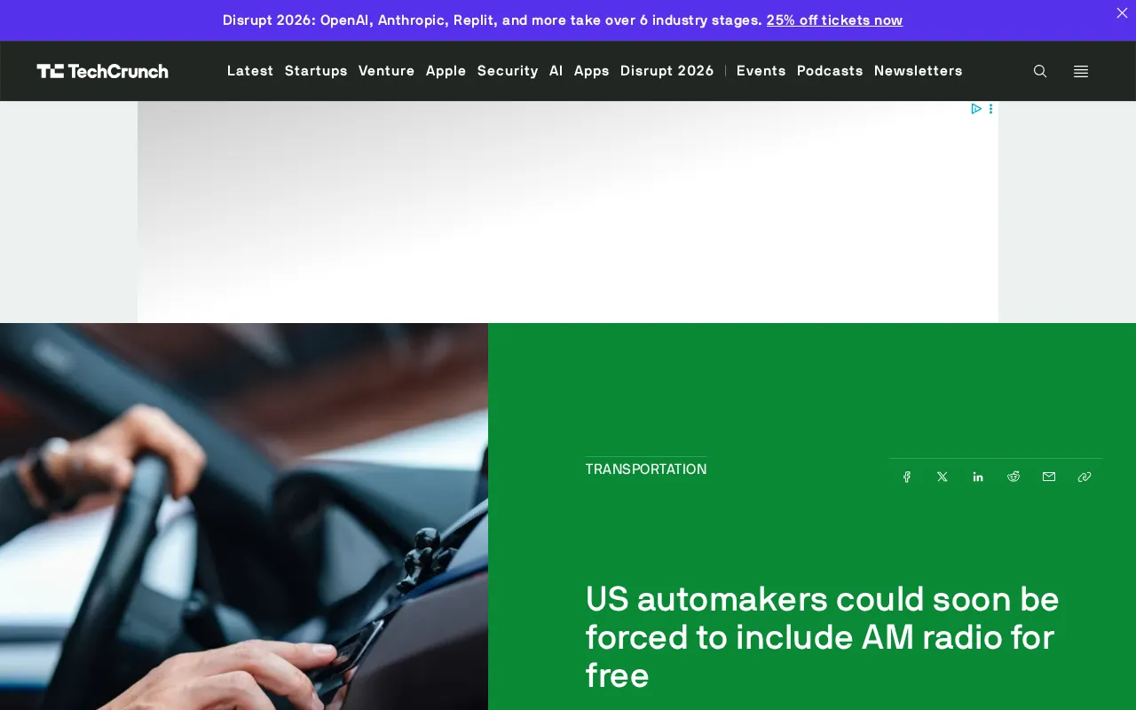 U.S. House Passes Legislation Requiring AM Radio as a Free Standard Feature in All New Cars