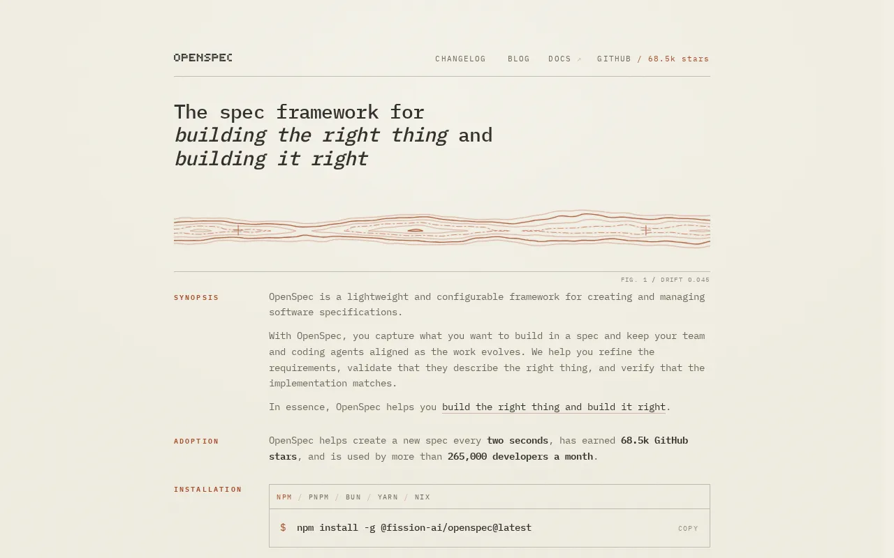 OpenSpec: A Lightweight, Configurable Spec-Driven Development Framework for AI