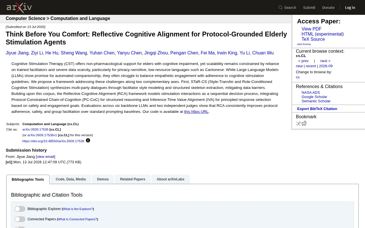 Reflective Cognitive Alignment: Making AI a Rule-Abiding Assistant for Elderly Cognitive Stimulation Therapy