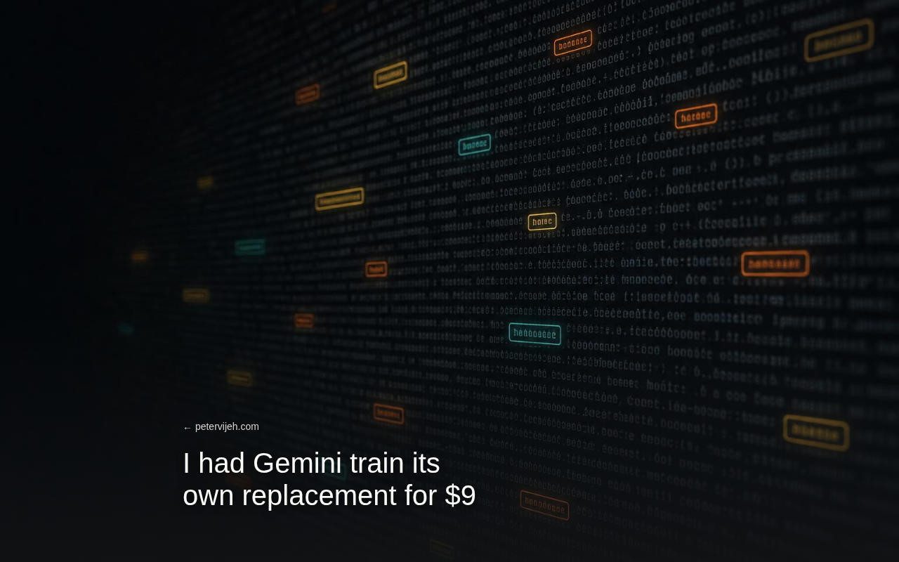 9美元让Gemini训练出替代自己的小模型:模型蒸馏实践观察