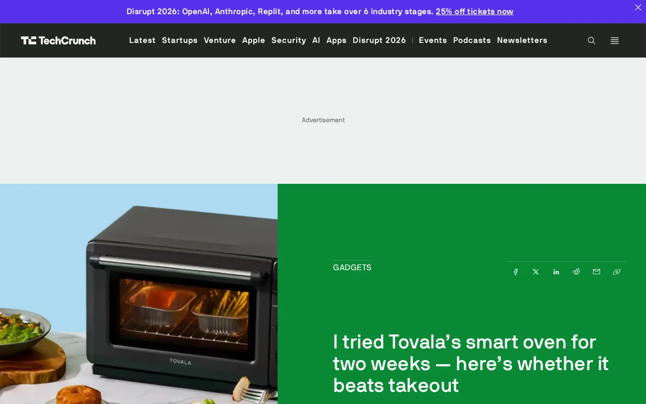Tovala Smart Oven Two-Week Review: Can It Replace Takeout?