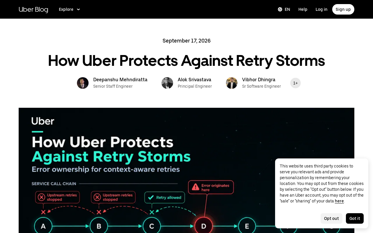 How Uber Defends Against Retry Storms: Fault-Tolerant Design in Distributed Systems