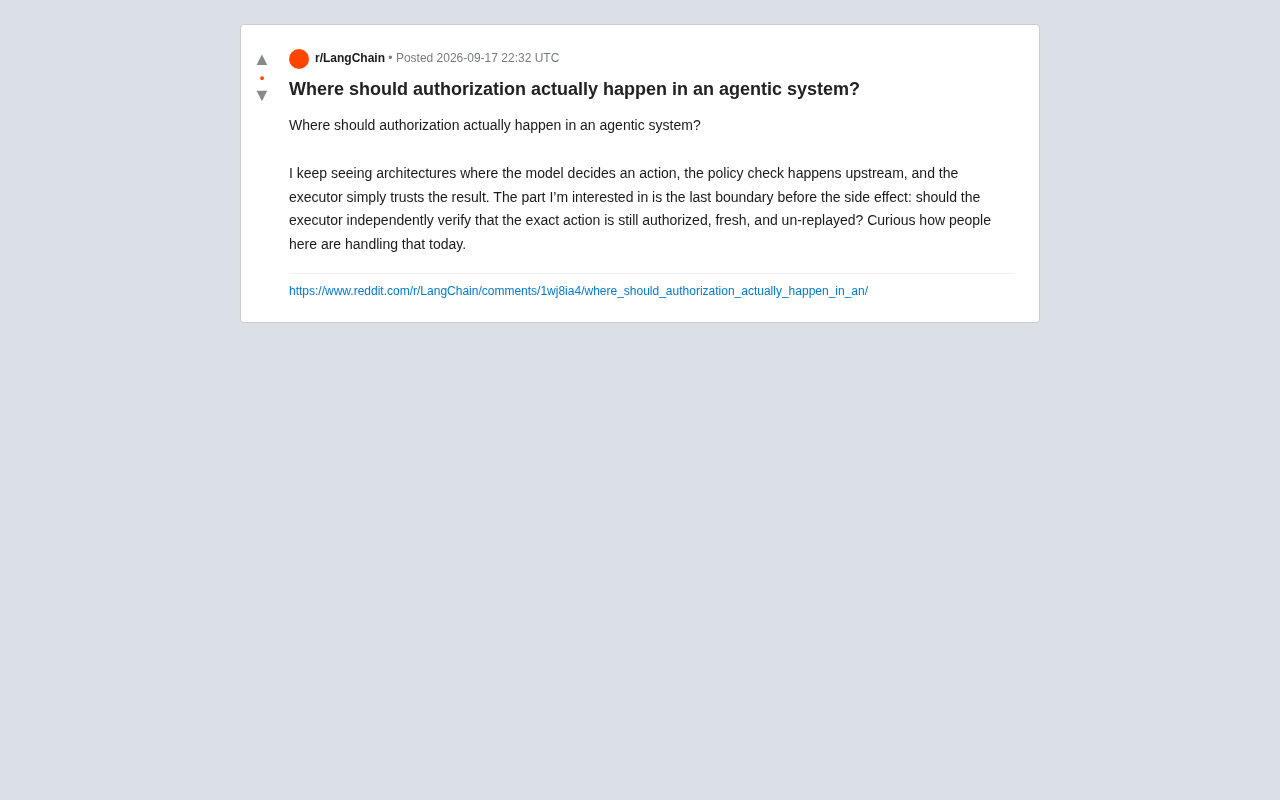 智能体系统的授权该发生在哪一层?执行边界的安全思考
