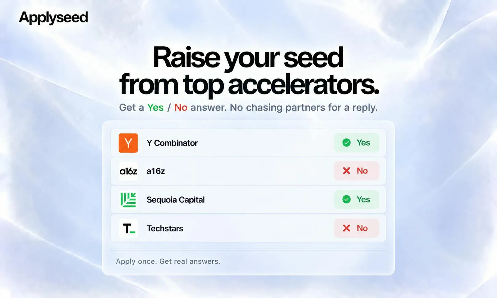 ApplySeed: The AI Tool Helping Startups Apply to Accelerators and Secure Funding