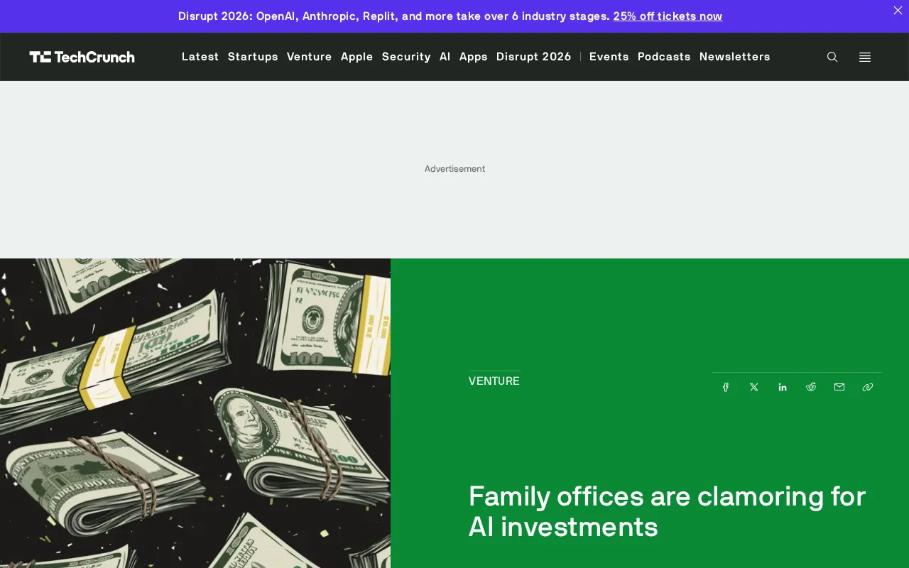 Family Offices Rush Into AI Investments: New Trend or Another Cycle?