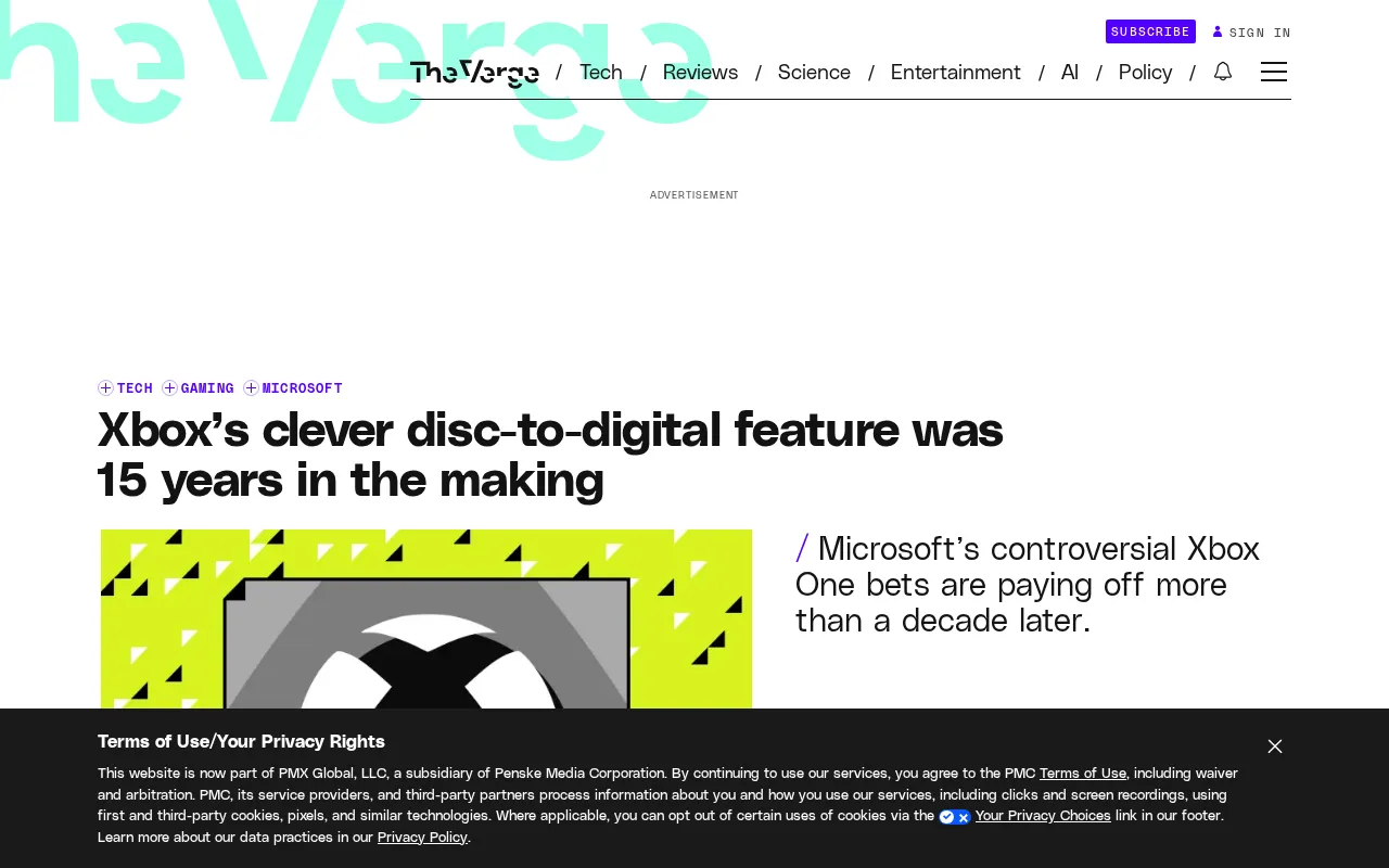 The 15-Year Journey Behind Xbox's Disc-to-Digital Feature