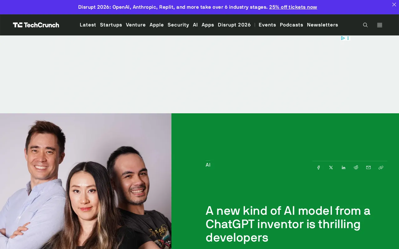 Jev: The New AI Model from a ChatGPT Inventor That's Thrilling Developers