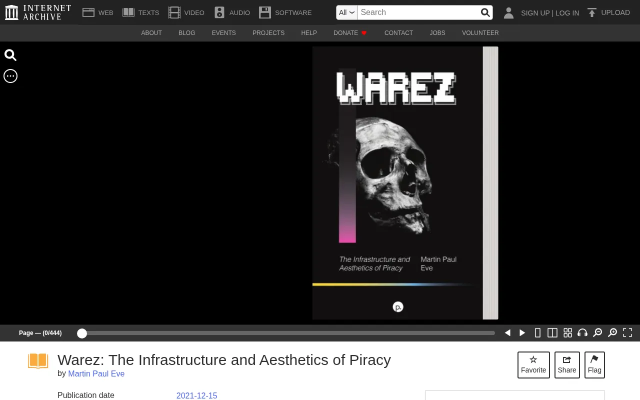 Warez Culture Decoded: The Infrastructure and Aesthetics of Software Piracy