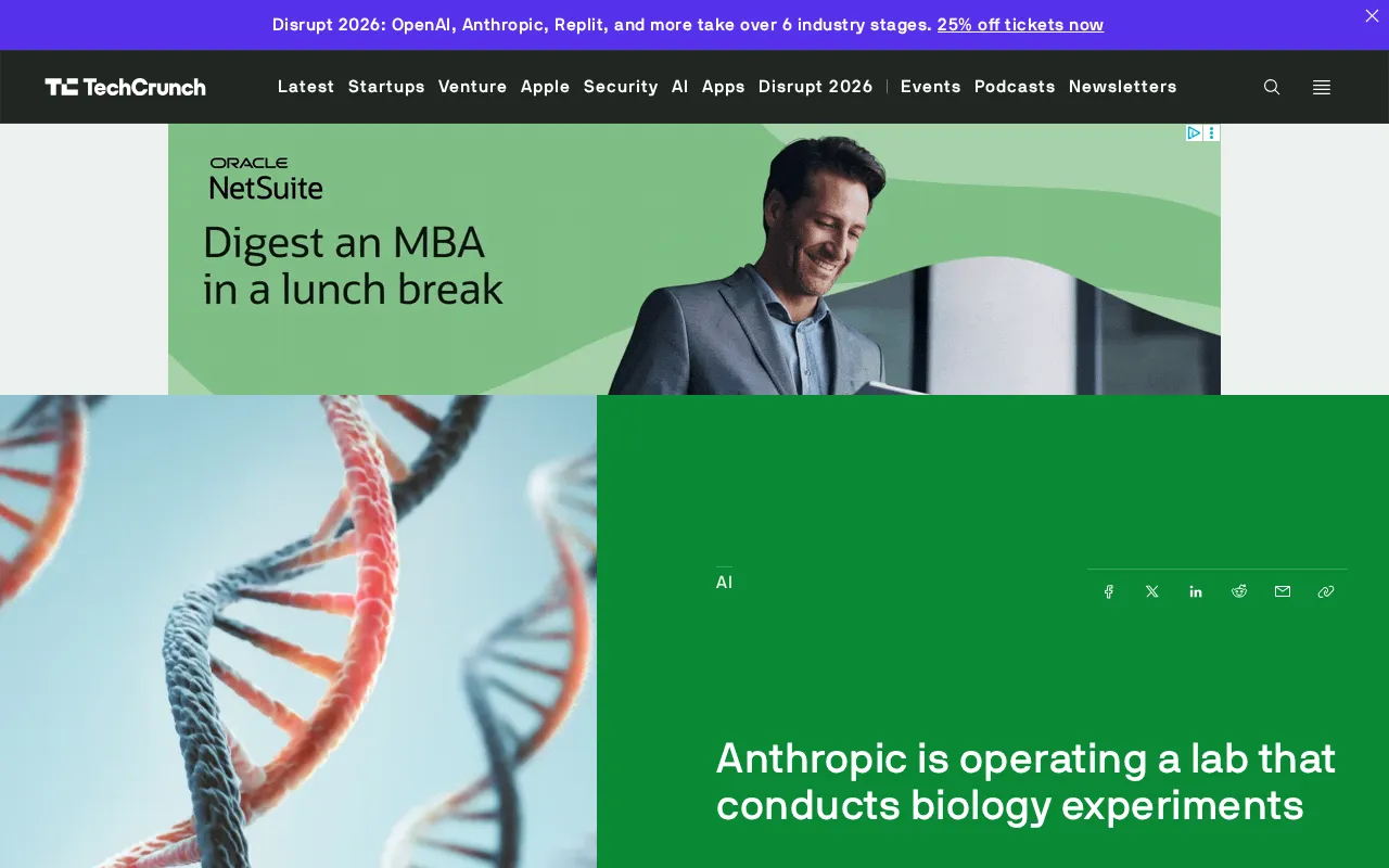 Anthropic Opens a Biology Lab: The Double-Edged Bet Between AI Curing Disease and Biosecurity Risk