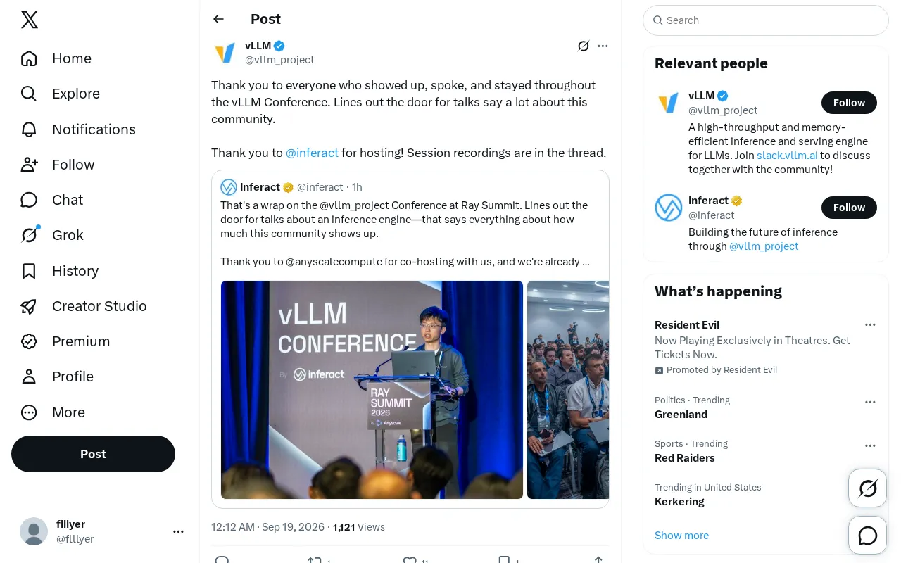 vLLM Conference Wraps Up: The Explosive Energy of the Open-Source Inference Community