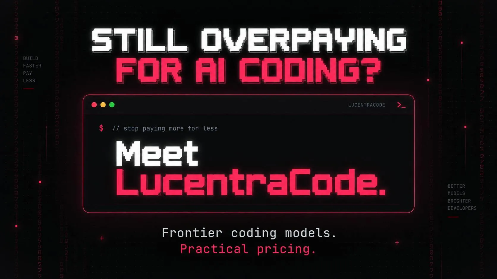 LucentraCode: An AI Coding CLI Tool Without Usage Limits