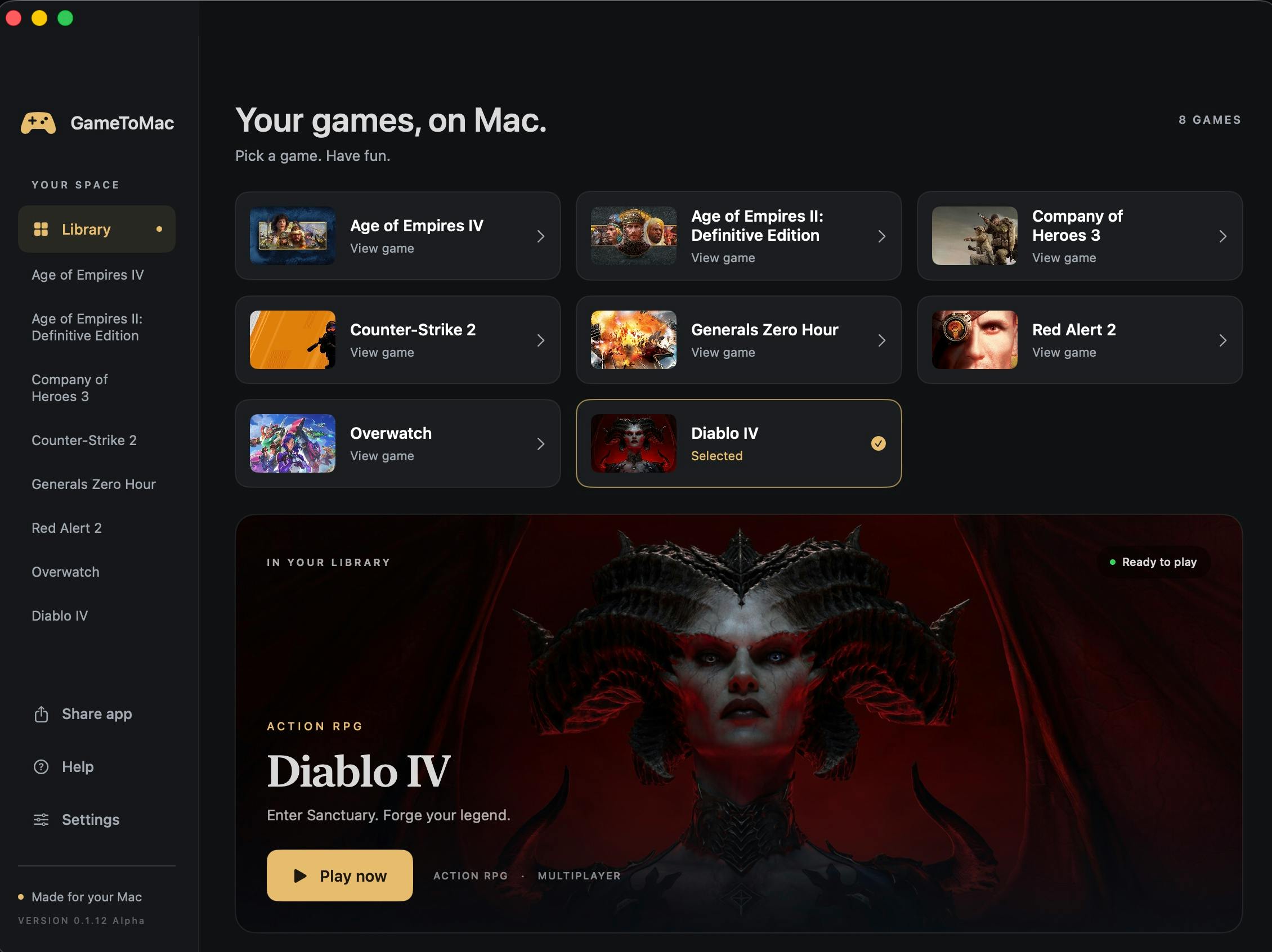 GameToMac:用AI让Mac畅玩Windows游戏
