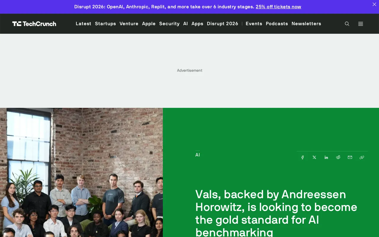 Vals AI Backed by a16z: Building the Gold Standard for AI Benchmarking
