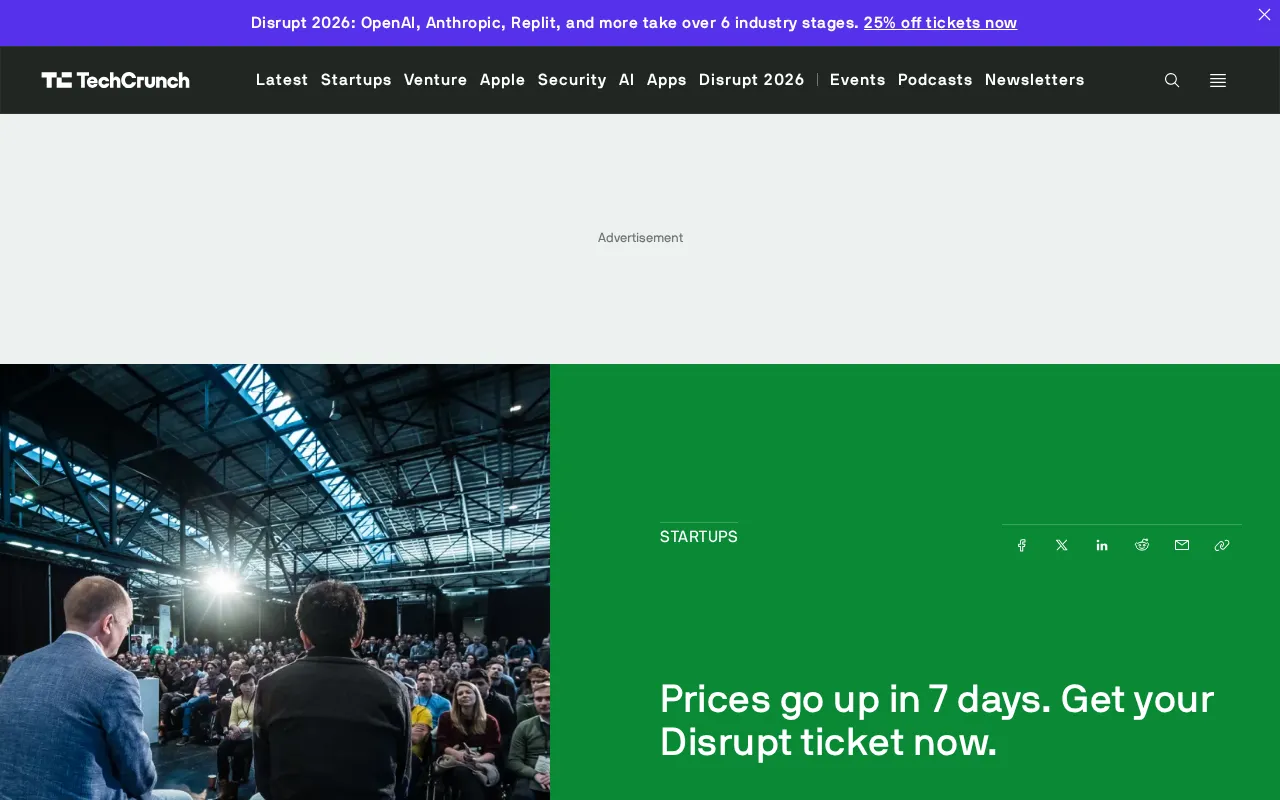 TechCrunch Disrupt Ticket Prices Are Going Up: Your 7-Day Countdown Buying Guide