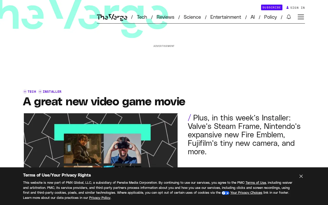 The Verge《Installer》第144期:一部值得期待的游戏改编电影
