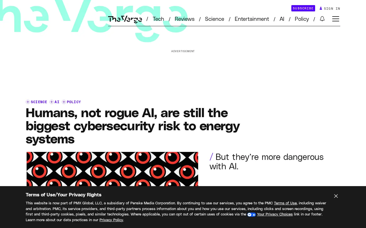 The Biggest Cybersecurity Risk to Energy Systems Isn't Rogue AI — It's People