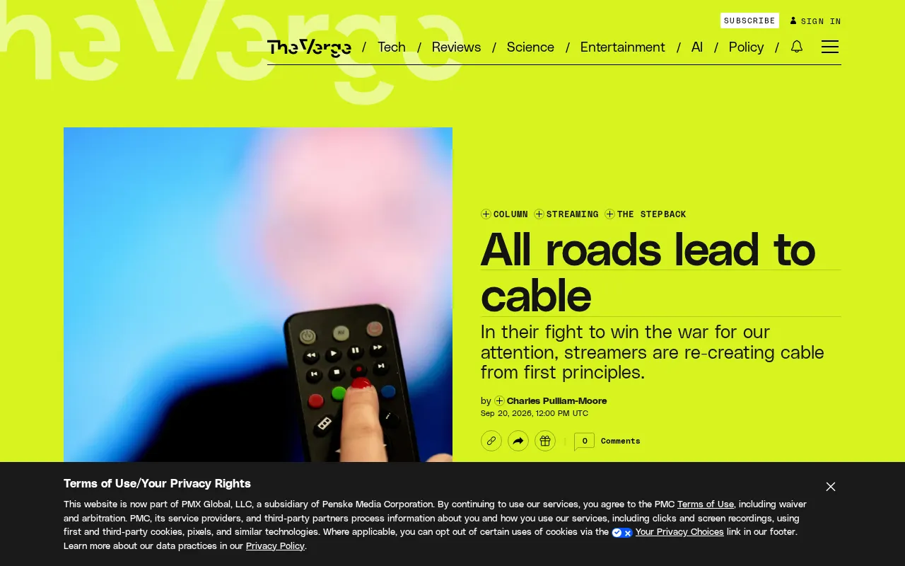 Streaming Is Becoming Cable Again: A Full-Circle Moment