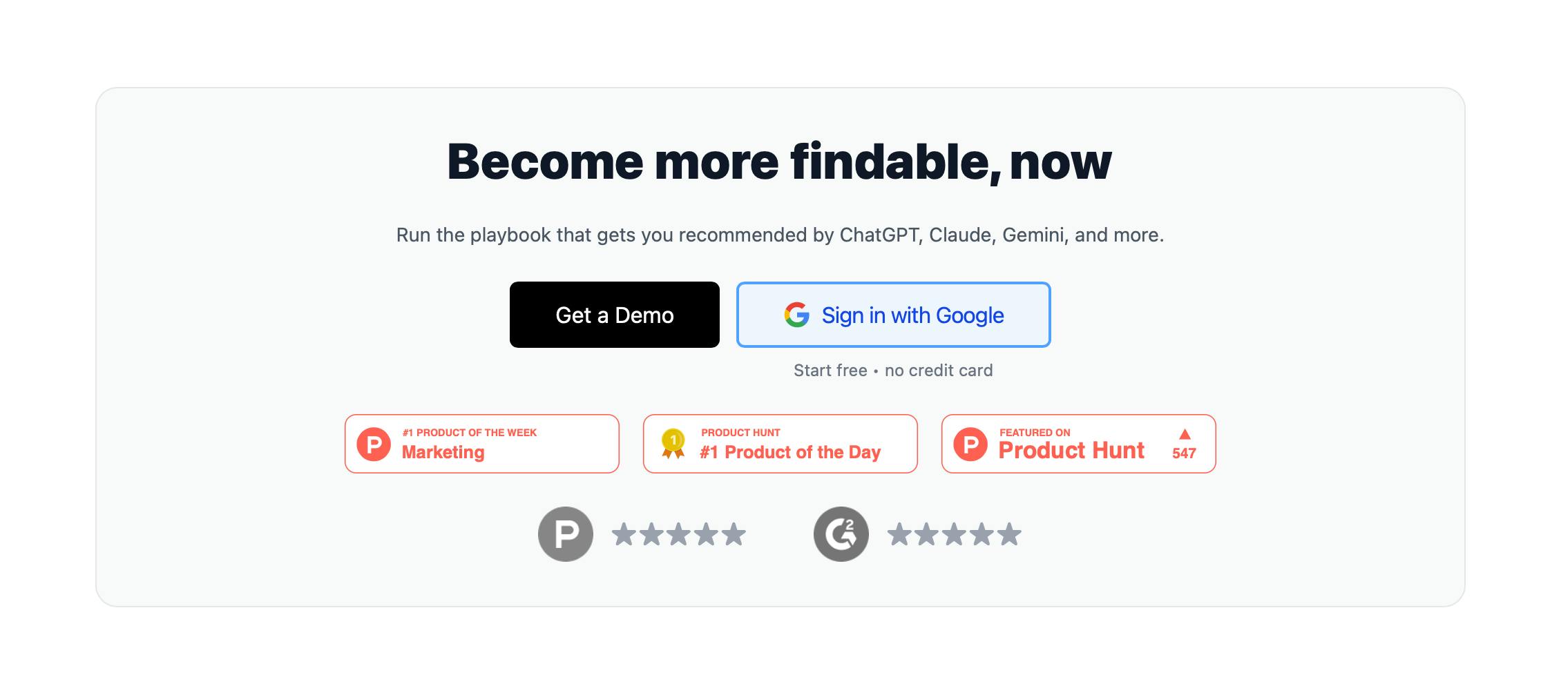 findable 2.0:帮代理客户登顶ChatGPT、Google与Claude