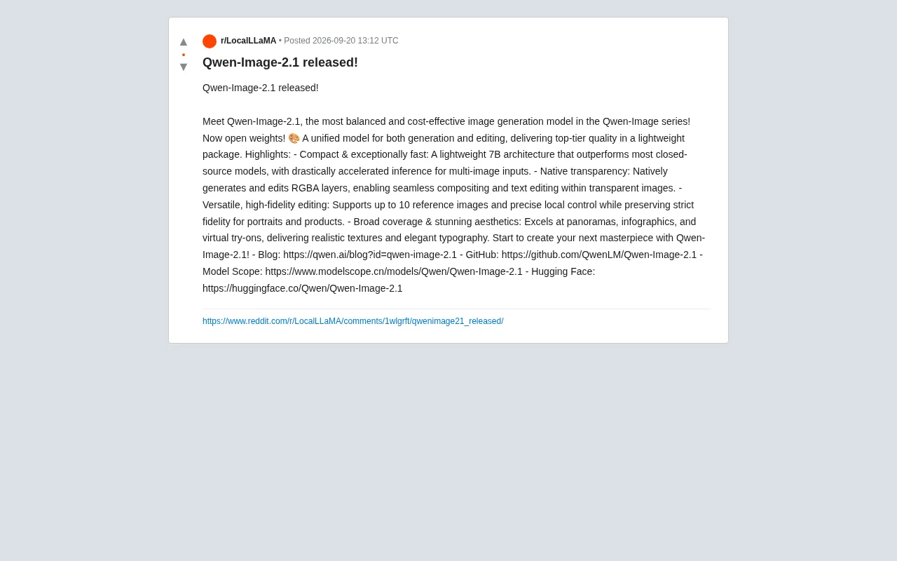 Qwen-Image-2.1开源发布:7B轻量模型挑战闭源图像生成