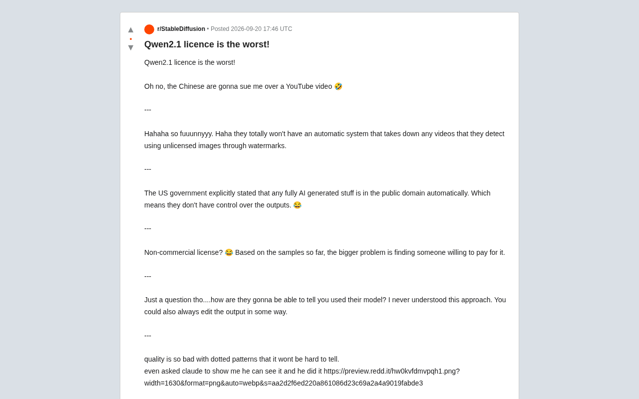 Qwen-Image-2.1 Controversy: A Full Breakdown of License Complaints and Image Quality Issues