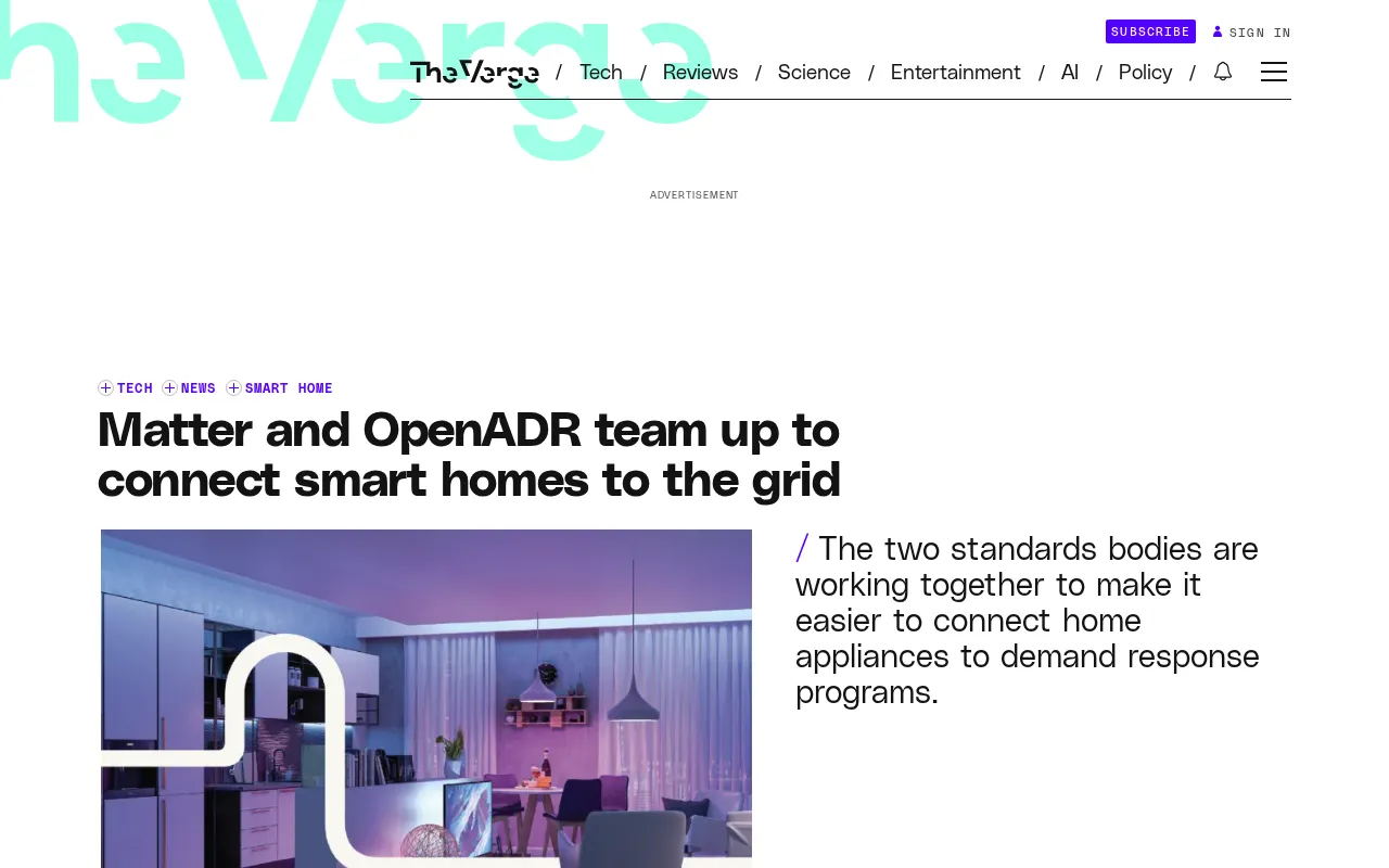 Matter and OpenADR Partnership: A Key Breakthrough for Connecting Smart Homes to the Grid