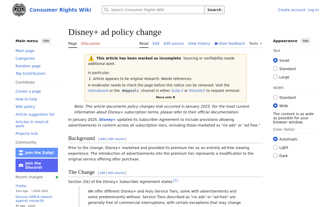 Disney+ Updates Terms of Service: Ads Coming to All Subscription Tiers