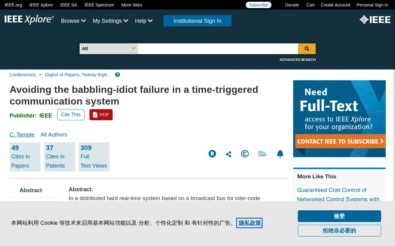 The 'Babbling Idiot' Fault in Time-Triggered Communication Systems and How to Guard Against It