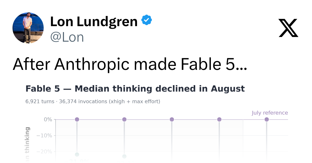 Fable 5引发热议:AI推理能力真的在下降吗?