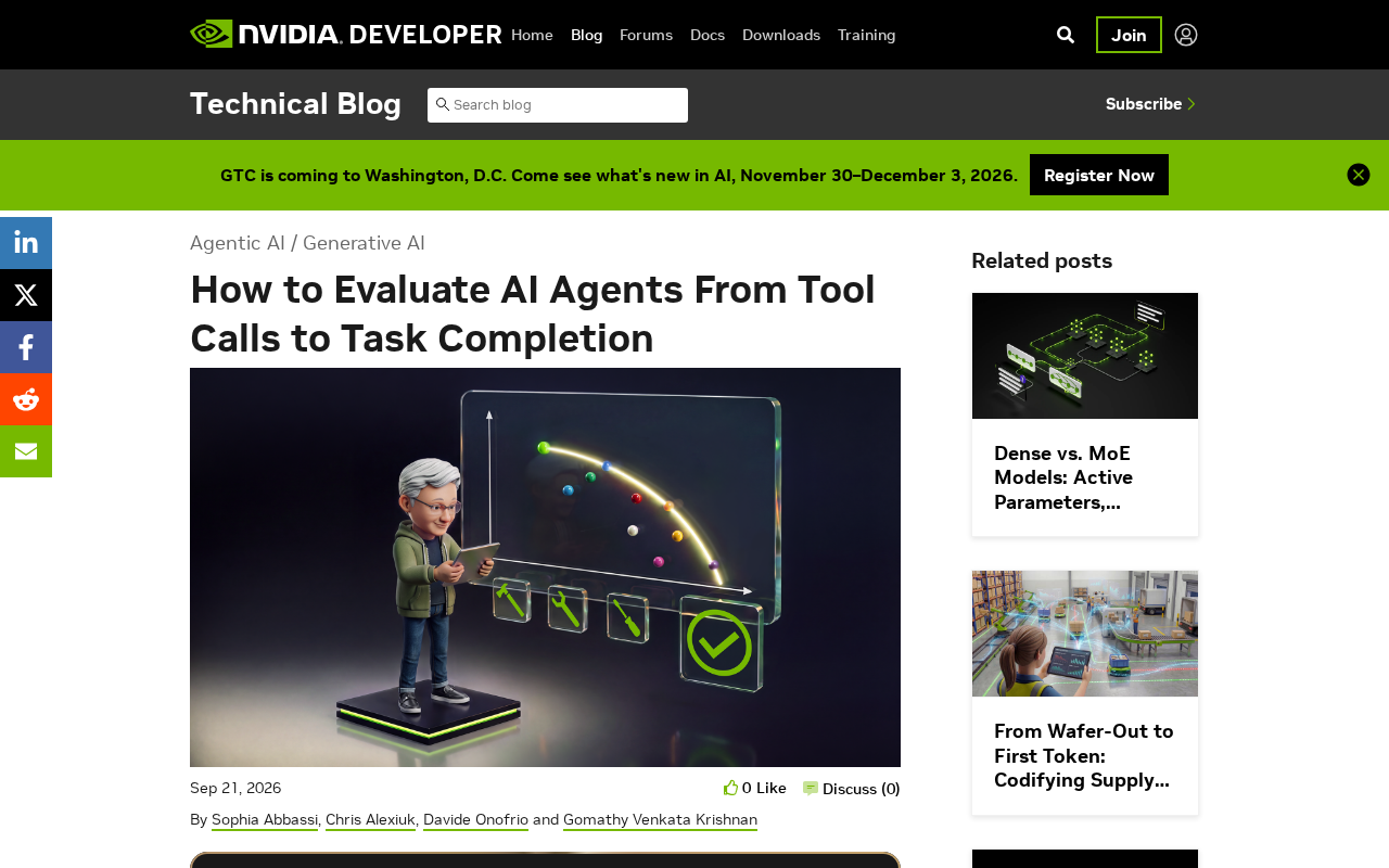How to Evaluate AI Agents: A Full-Chain Assessment from Tool Calls to Task Completion