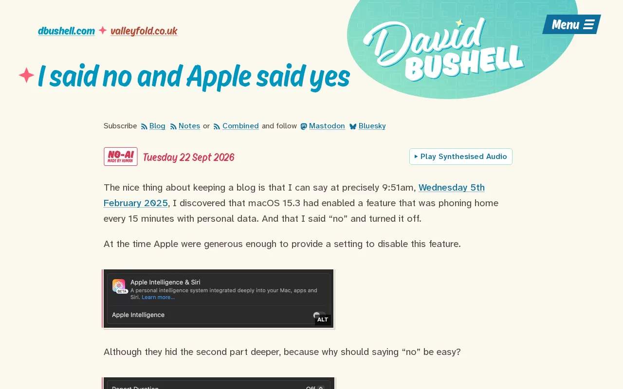 "I Said No, but Apple Said Yes": A Debate Over User Consent