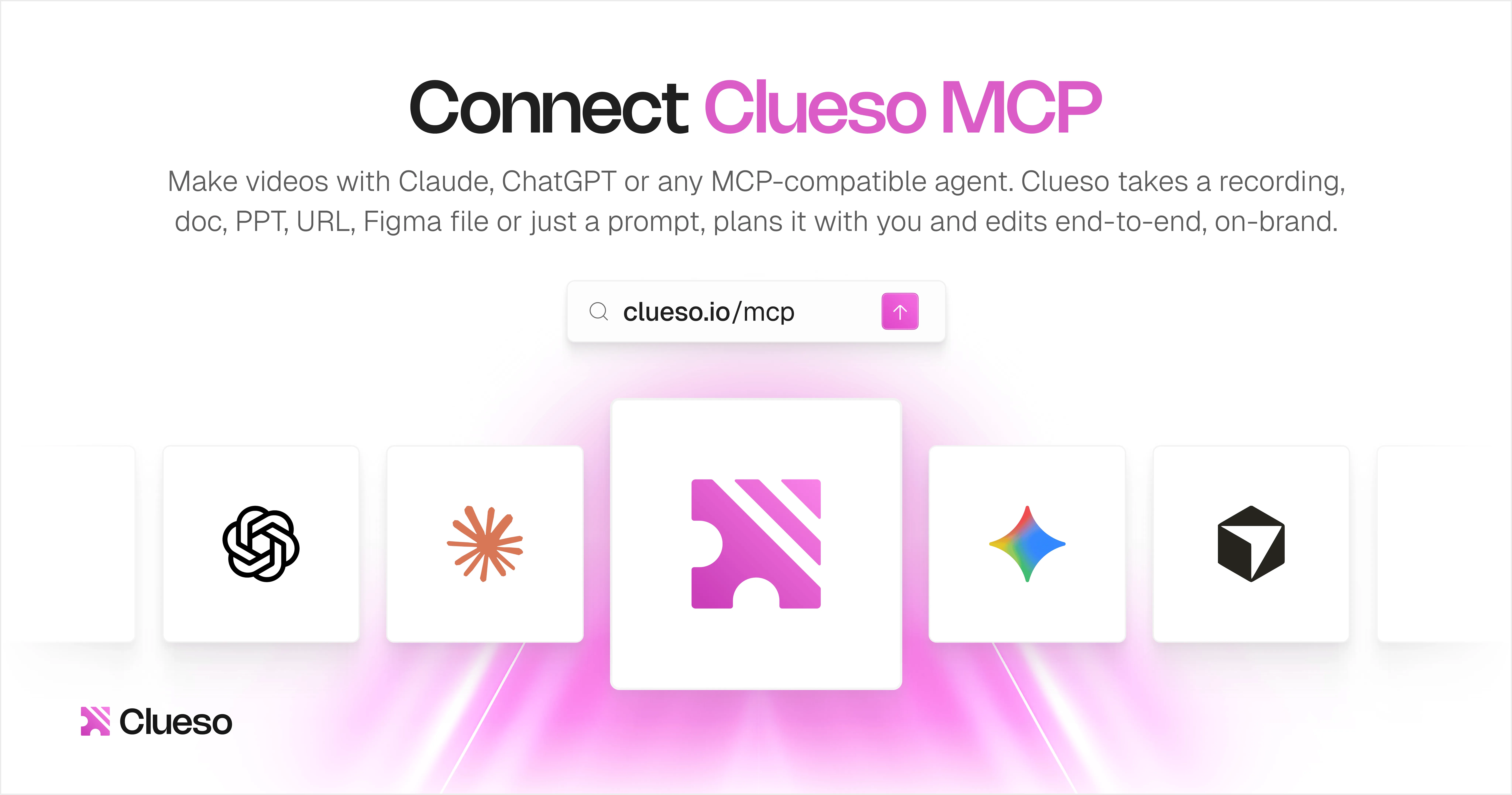 Clueso MCP: An AI Tool for Generating and Editing Videos Through Chat