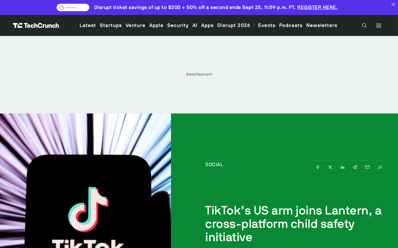 TikTok US Joins Lantern: A Major New Player in the Cross-Platform Child Safety Alliance