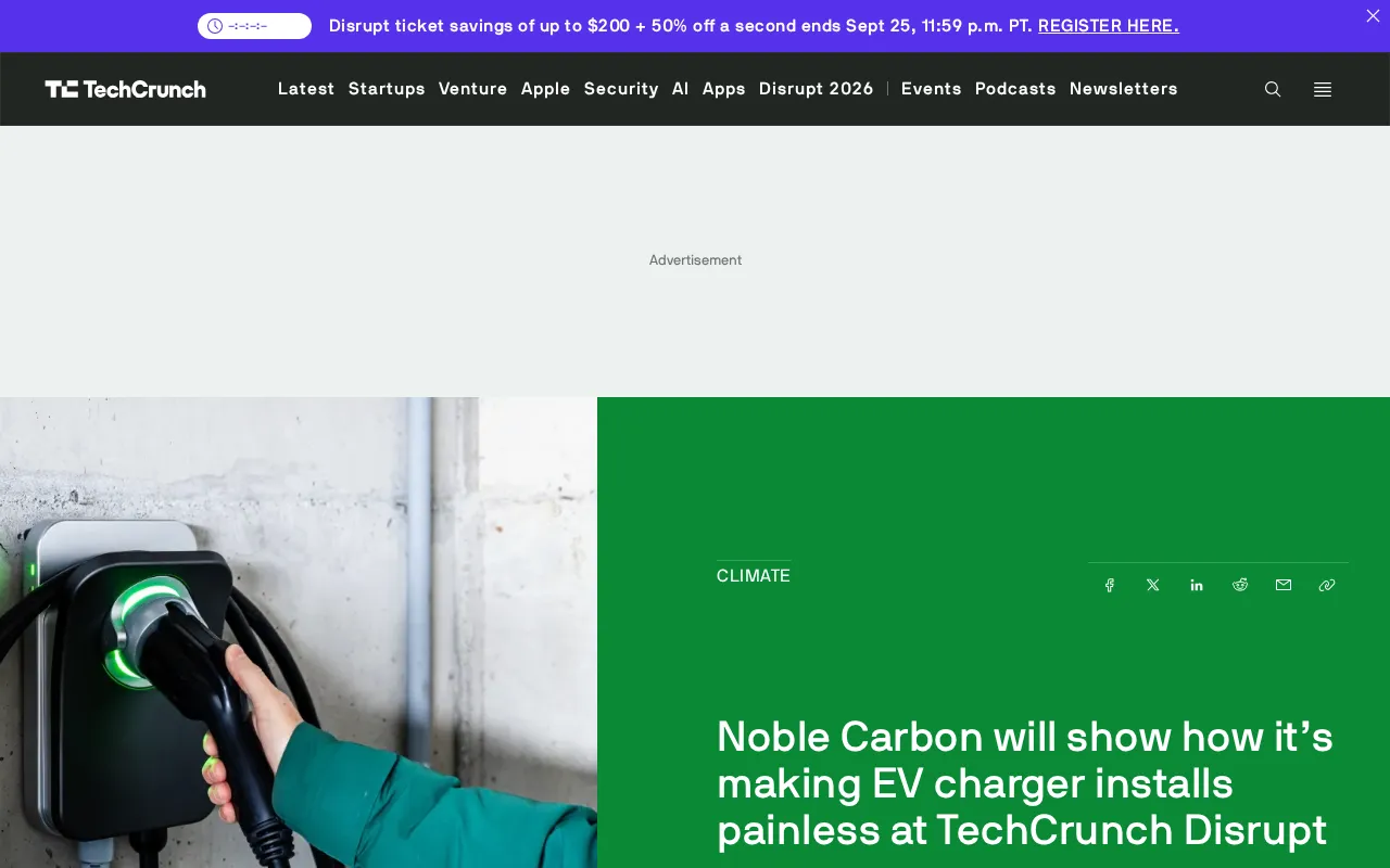 Noble Carbon Smart Circuit Breaker: Install EV Chargers Without Upgrading Your Electrical Panel