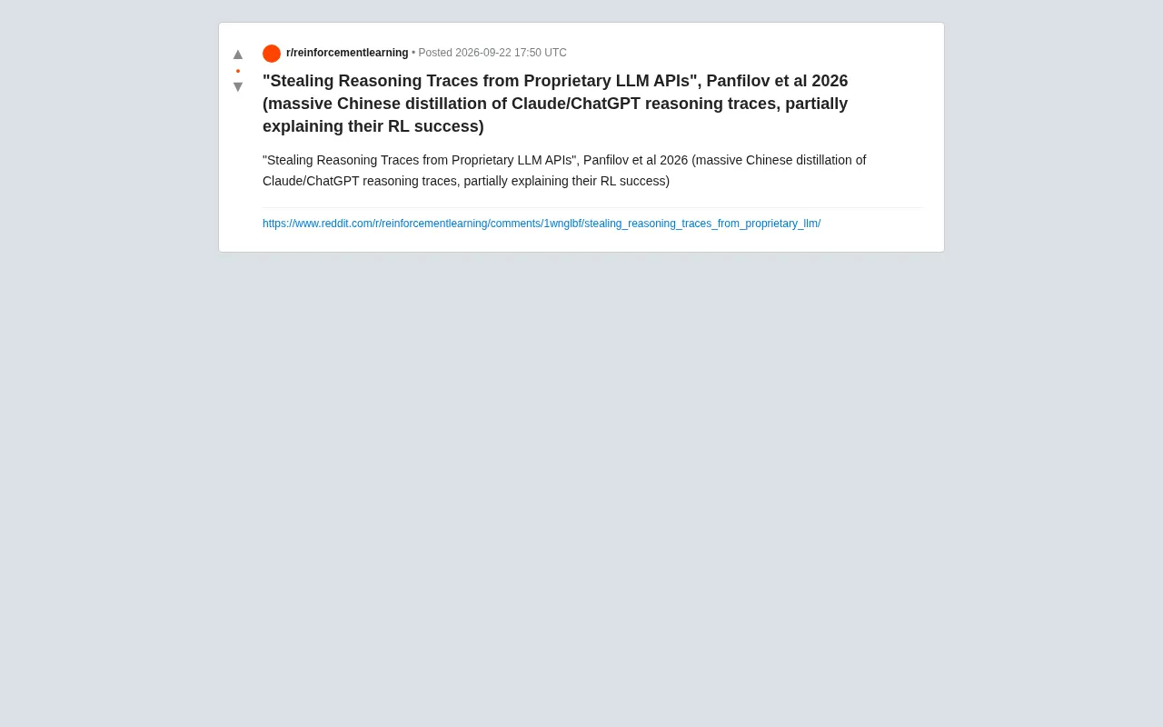 Stealing Reasoning Traces: A New Knowledge Distillation Attack on Closed-Source LLM APIs