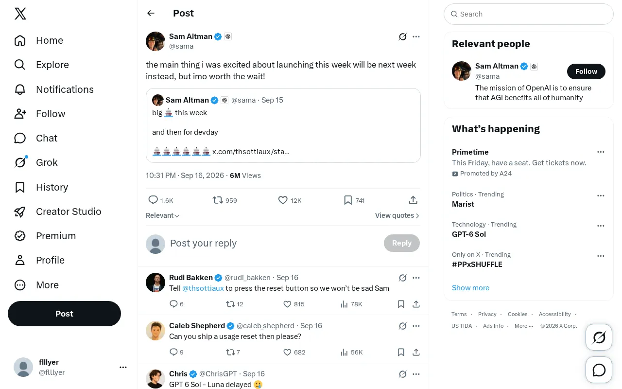 Twitter Teaser: This Week's Featured Launch Pushed to Next Week — Worth the Wait?