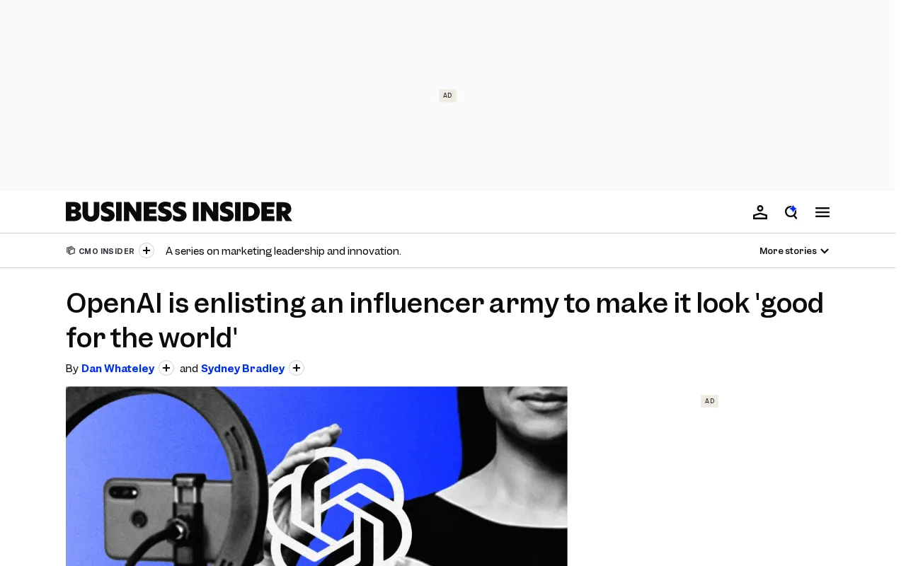 OpenAI's Influencer Army: A PR Campaign to Reshape Public Perception