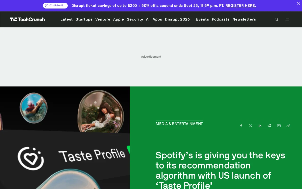 Spotify Launches Taste Profile: Users Can Now Shape Recommendations Using Natural Language