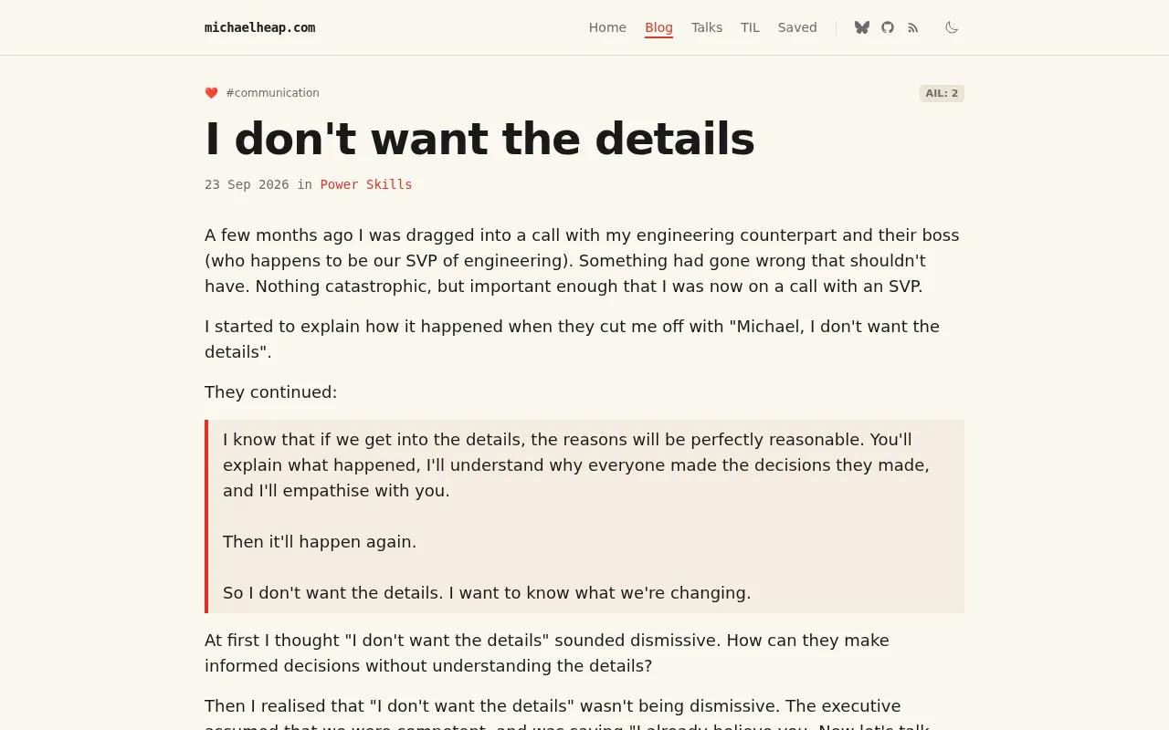 I Don't Want the Details: The Value of Abstraction and the Limits of Trust