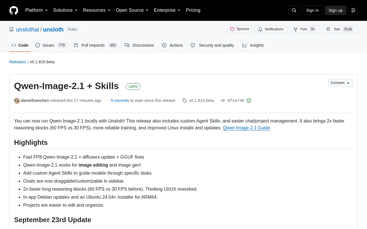 Unsloth Update Deep Dive: Run Qwen-Image-2.1 Locally and Custom Agent Skills