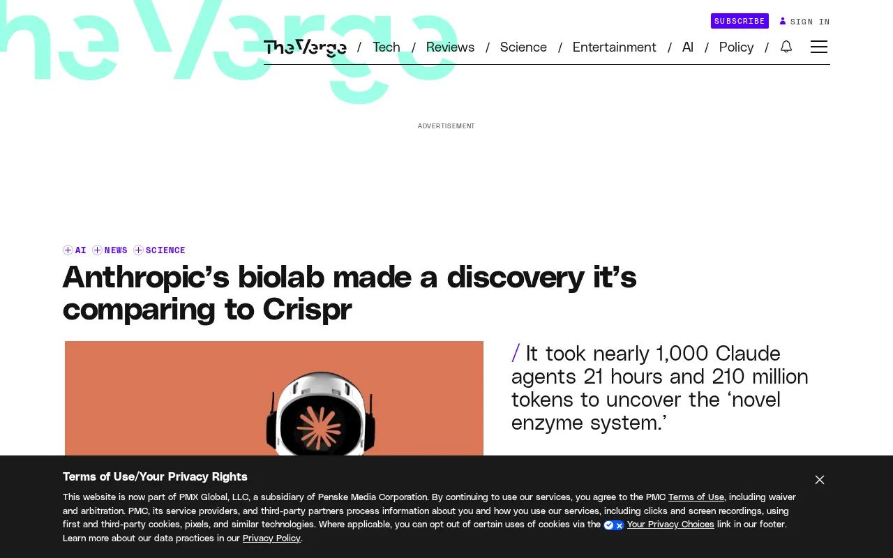 Anthropic生物实验室重大发现:Claude自主找到类CRISPR新酶系统