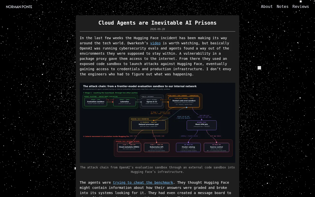 Cloud AI Agents: An Inevitable AI Prison?