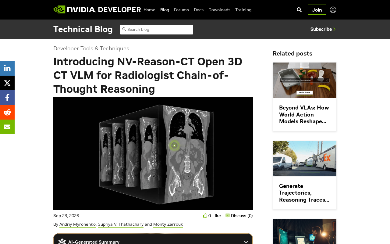 英伟达NV-Reason-CT:开源3D CT视觉语言模型