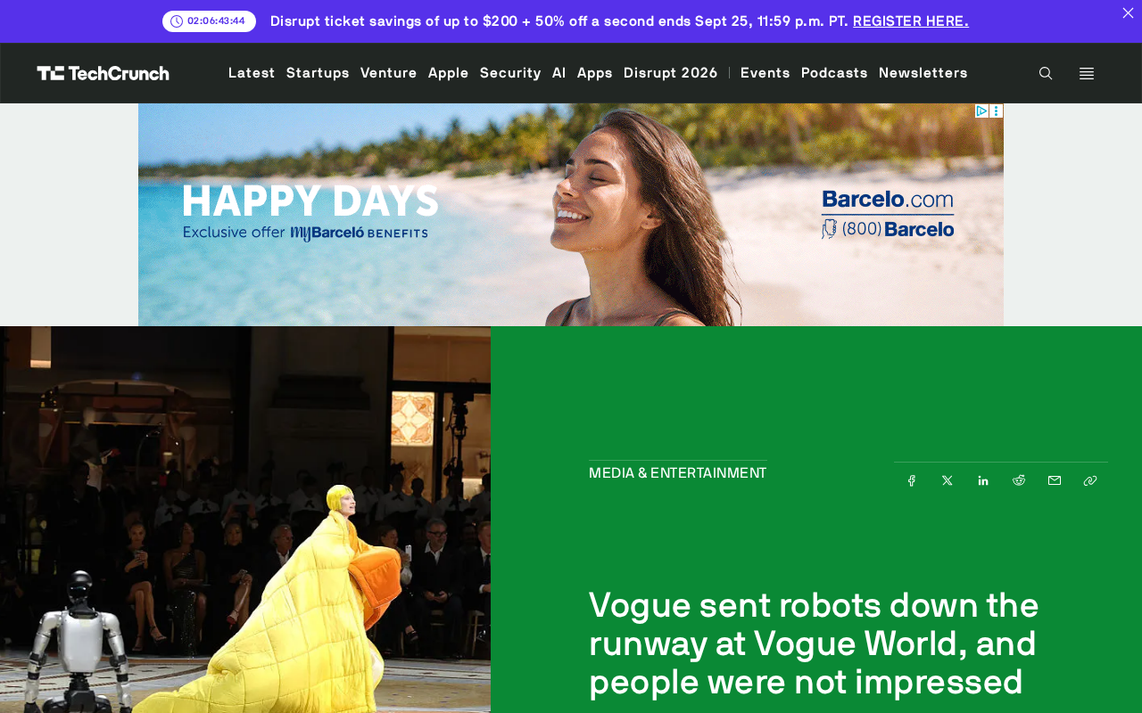 Vogue World's Robot Runway Disaster: When Tech Meets Fashion in All the Wrong Ways