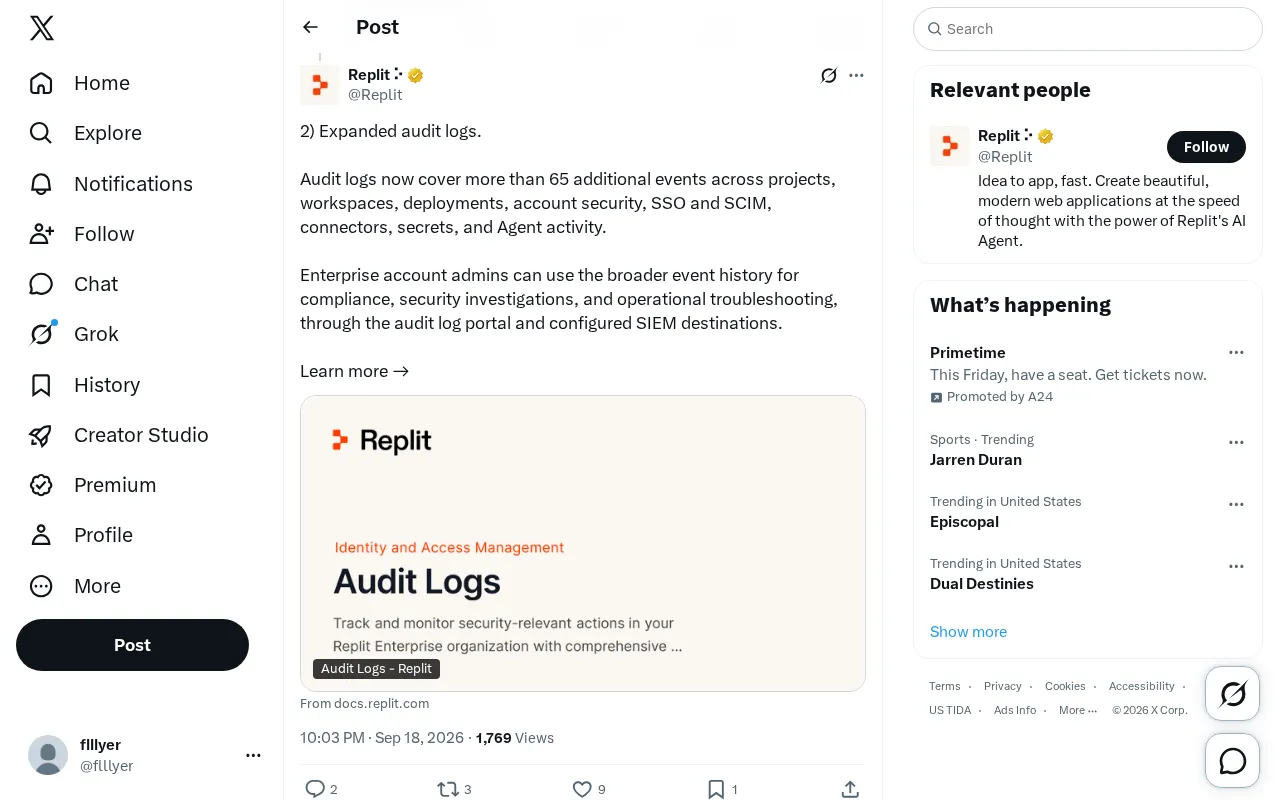 Enterprise Audit Logs Expanded: 65+ New Event Types for Comprehensive Compliance and Security Coverage