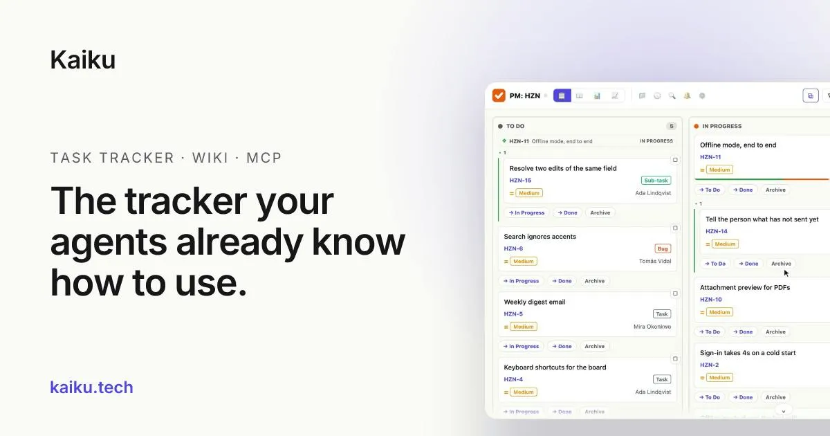 Kaiku Product Page