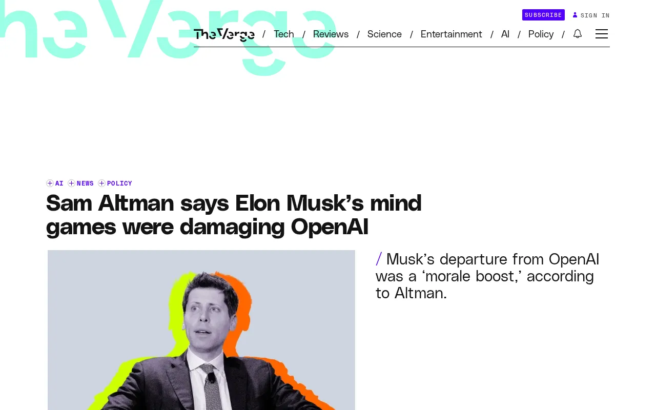 Altman Testifies in Court: Musk's Psychological Tactics Caused 'Huge Damage' to OpenAI's Culture