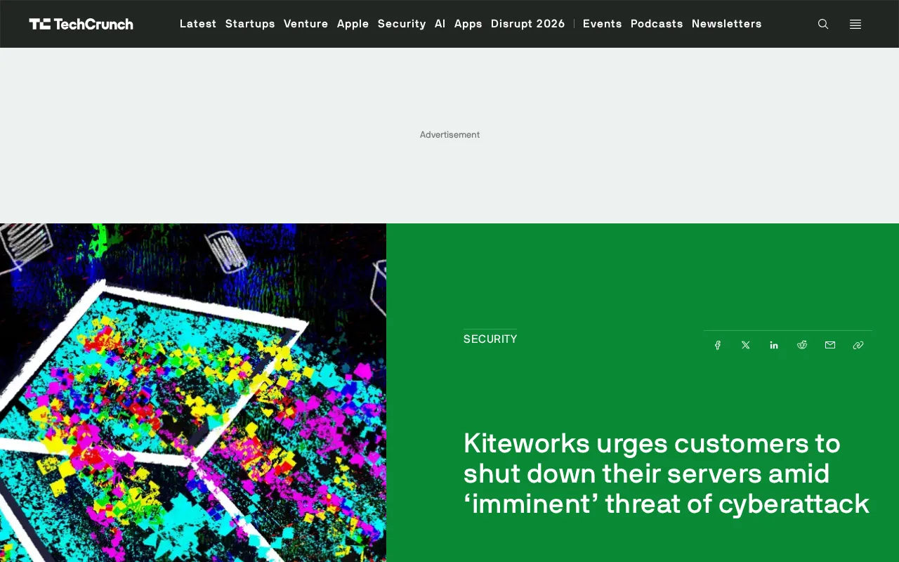 Kiteworks Issues Urgent Warning: Urges Customers to Shut Down Servers Amid 'Imminent' Cyberattack Threat