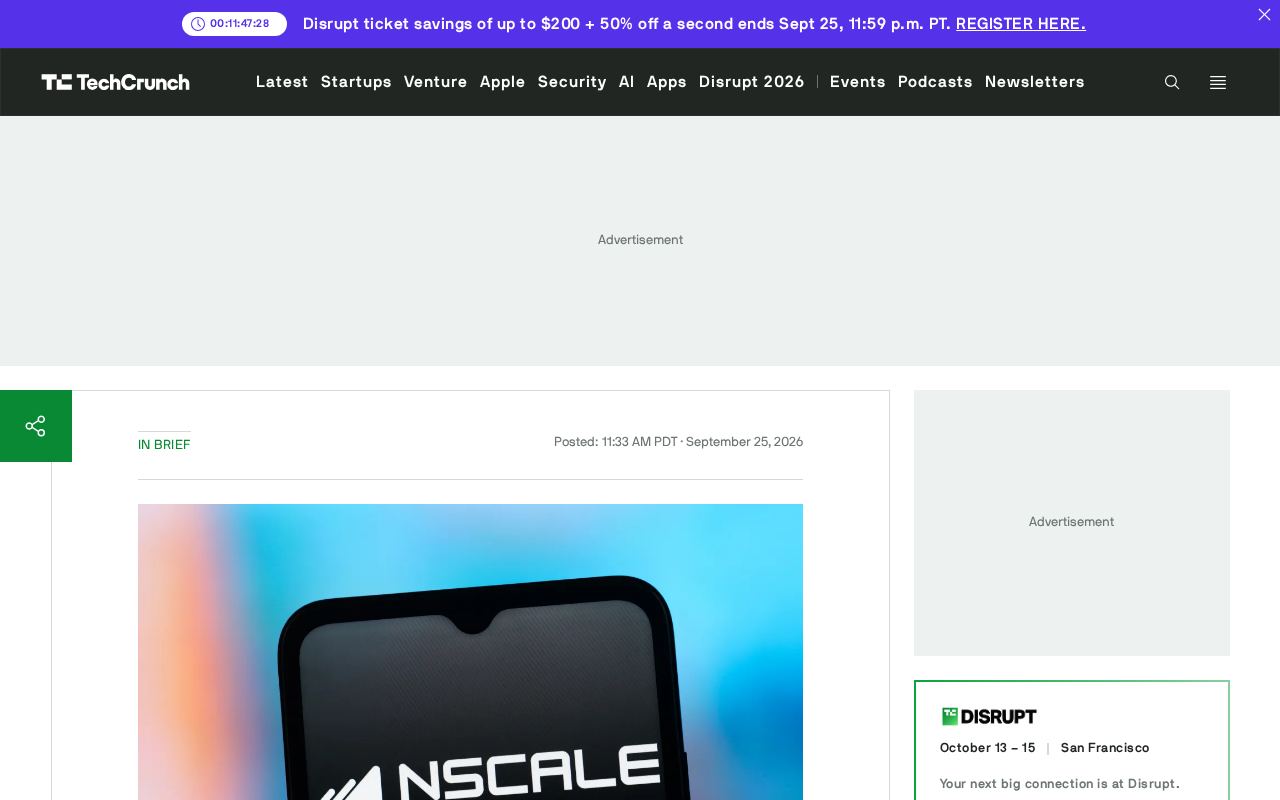 Nscale Raises $3.36B Before IPO as Nvidia Bets on UK AI Cloud