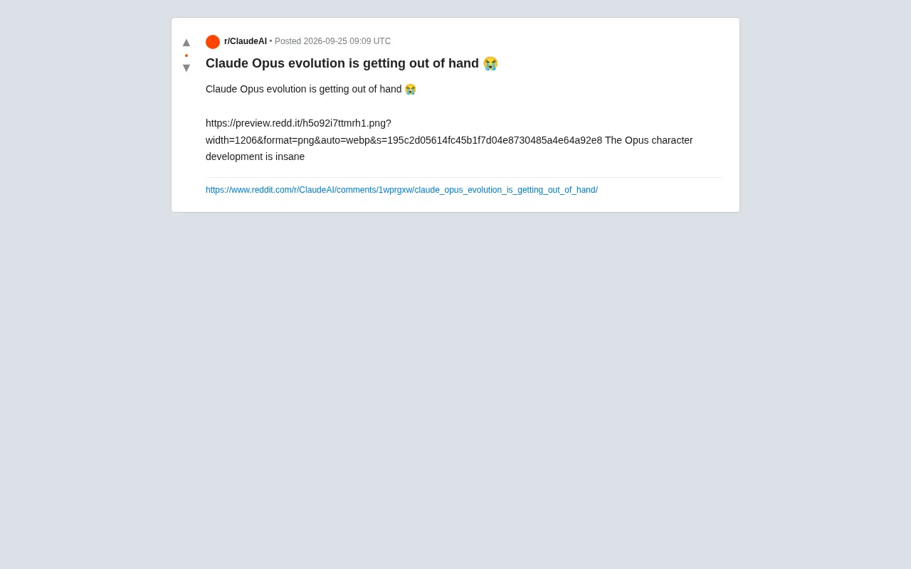 Why Is the Claude Opus 'Evolution' Meme Going Viral in the AI Community?