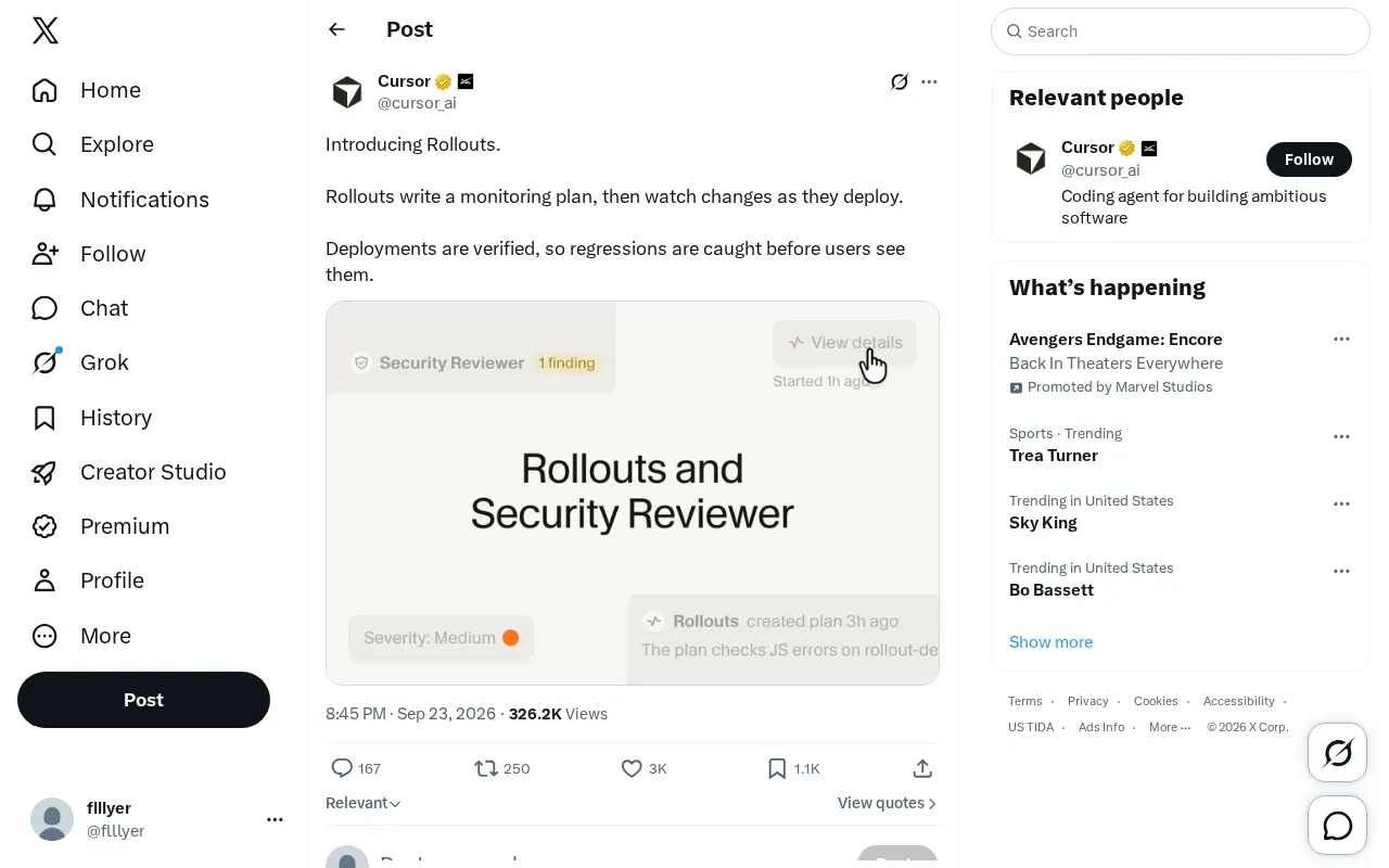 Rollouts Launches: Automated Deployment Monitoring That Catches Regressions Before Users Do